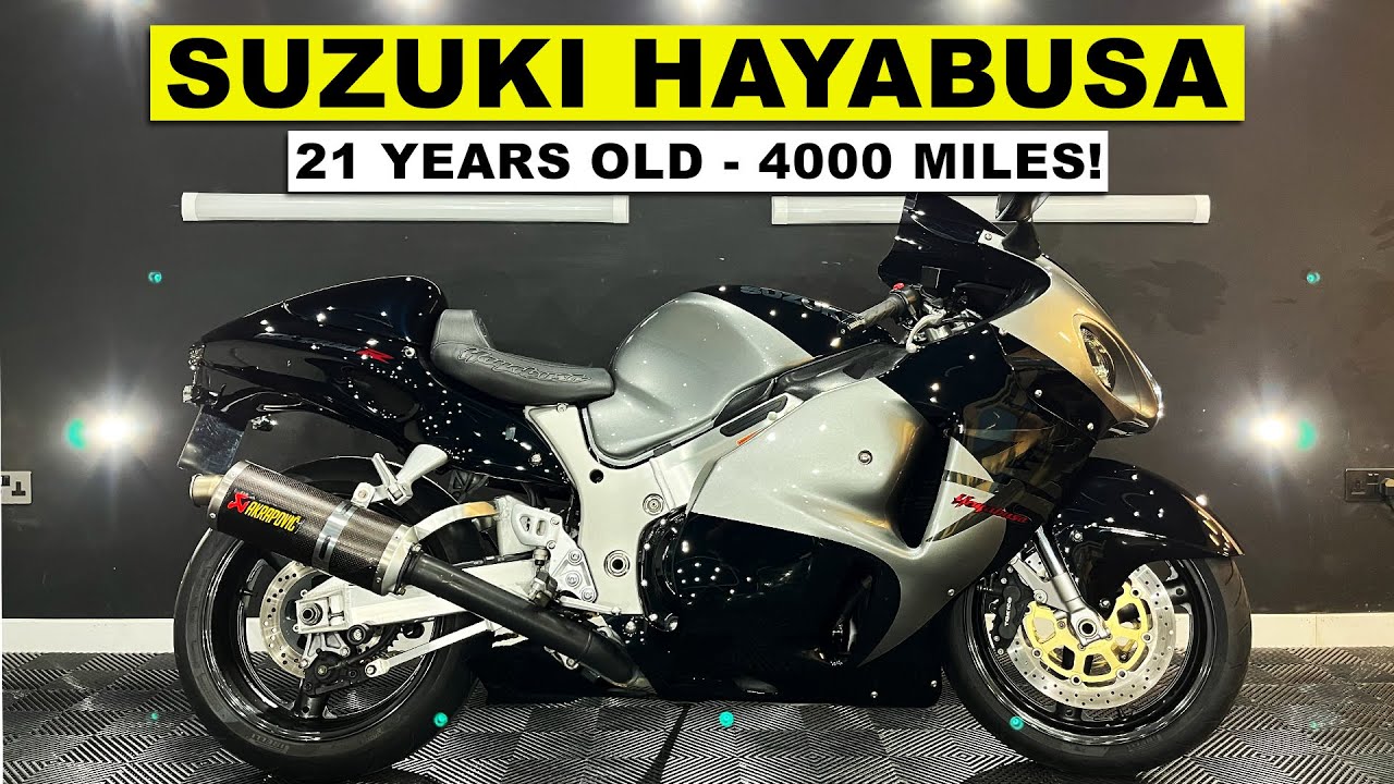 Super Low Mileage Gen1 Suzuki Hayabusa - Motorcycle Detail & Ceramic Coat