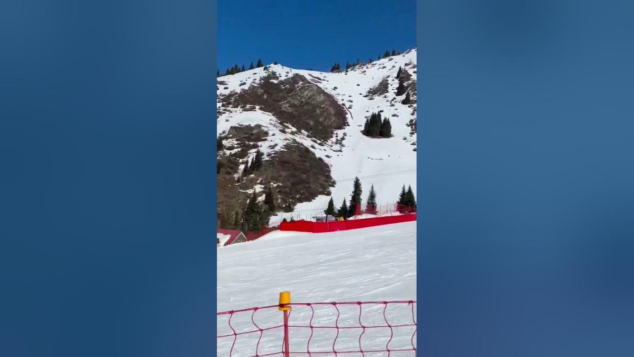 Ski resort Shymbulak. Kazakhstan. Almaty. Горнолыжный курорт Шымбулак ...