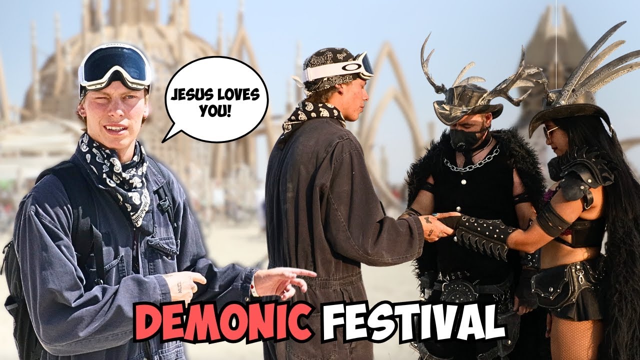 Проповедуем Евангелие на Burning Man!