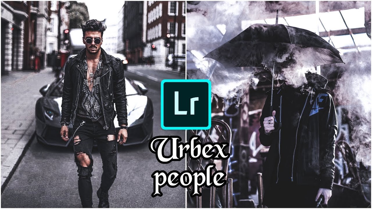 Urbex people  Lightroom mobile tutorial - Street Urbex preset Lightroom mobile Portrait editz