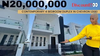 Christmas promo !! Get a 4 bedroom duplex in lekki lagos with N20,000,000 discount ‼