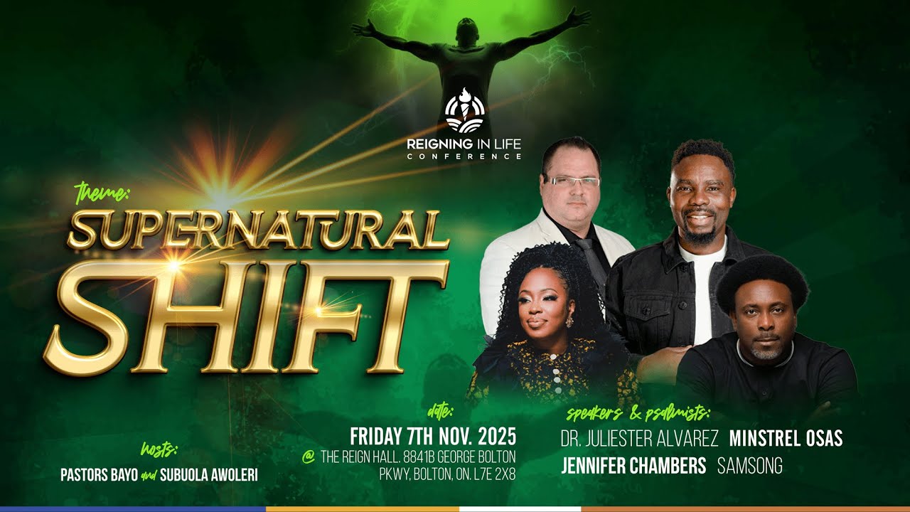 Reigning in Life Conference 2025 || Day 1Supernatural Shift || November 7, 2025