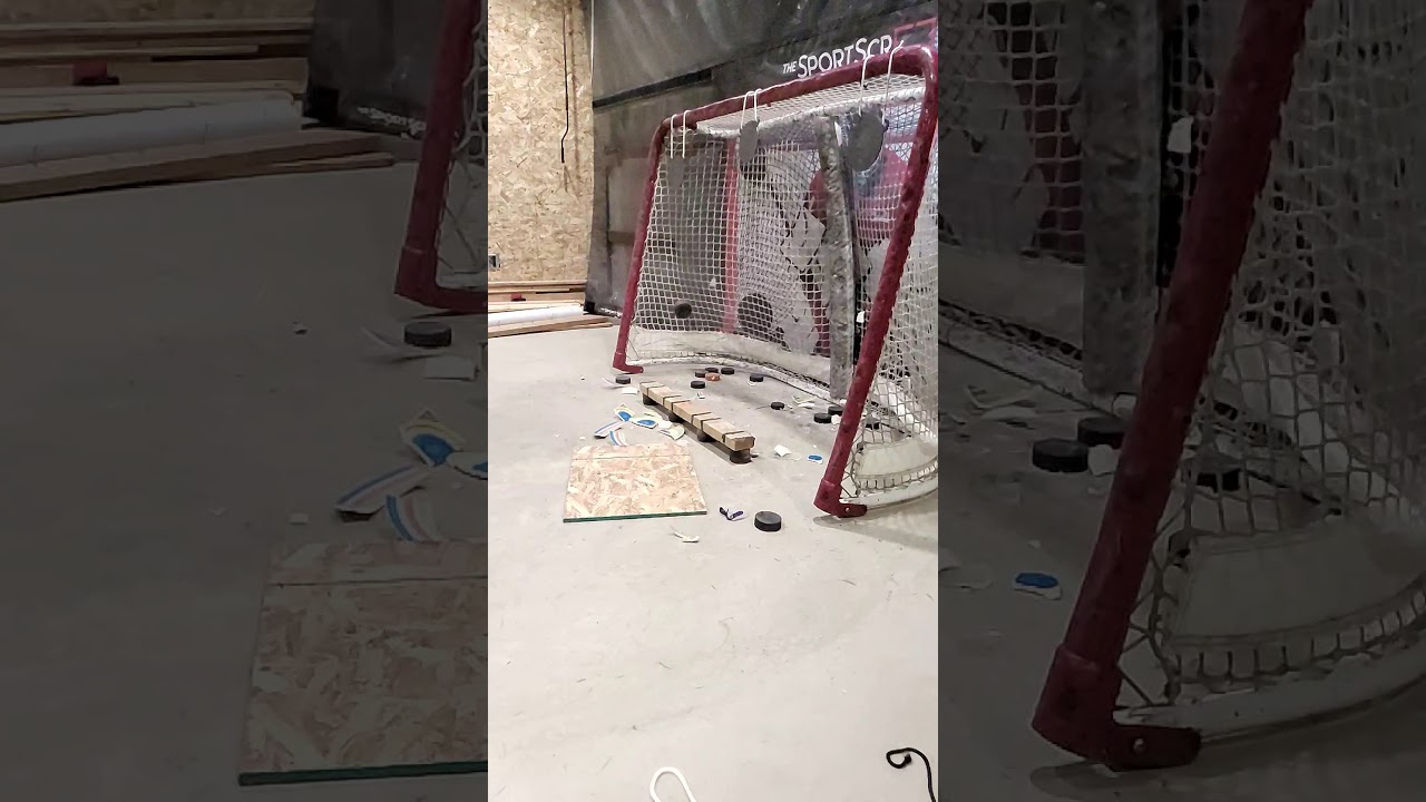 12U Breaking plate with slap shot YouTube