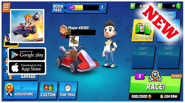 Boom Karts Multiplayer Racing Gameplay Walkthrough (Android.ios)