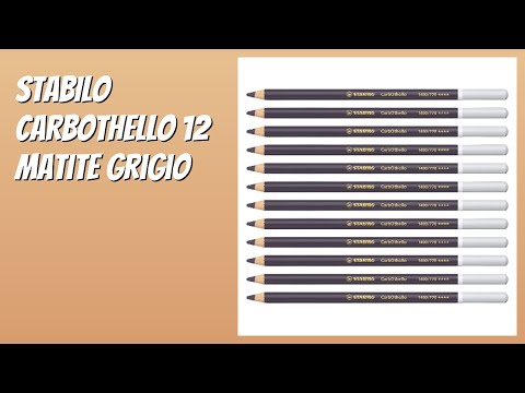 Video RECENSIONE (2026) : STABILO CarbOthello 12 Matite Grigio. DETTAGLI