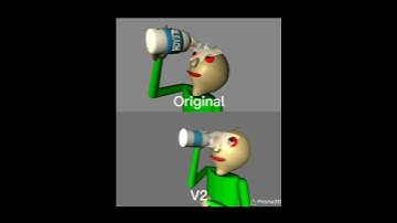 Thumbnail of Baldi puts bleach in his eyes Original vs V2 (Credits for @YRGCTHECOWBOY and @Mariogun64kaz)