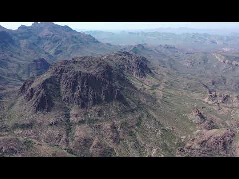 Weavers Needle 2 via drone 032419