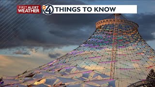 Cool with Afternoon Showers for Tuesday