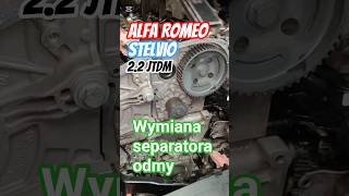 Alfa Romeo Stelvio / Giulia 2.2 JTDm i wymiana separatora #alfaromeo #jtd #stelvio #giulia