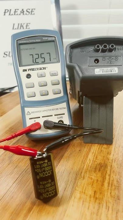 BK PRECISION Capacitance Meter EXTECH LCR METER YouTube