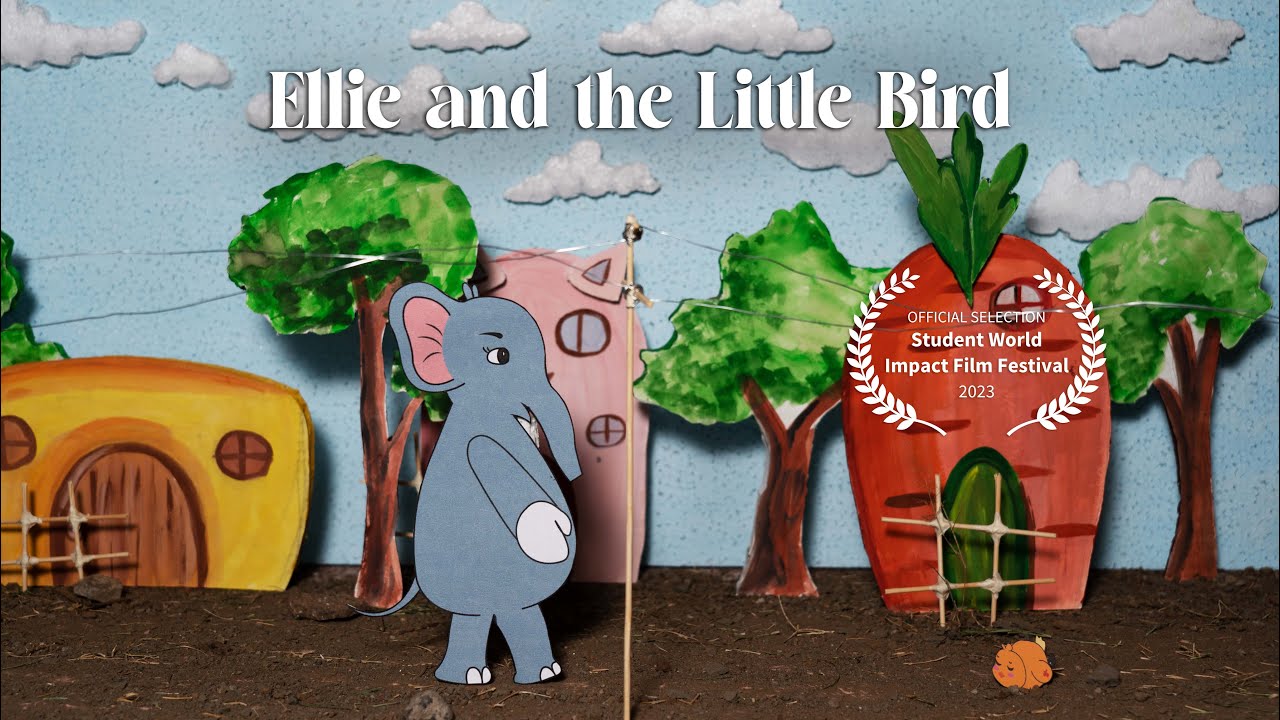 Ellie and the little Bird Stop Motion Film | LazyToons