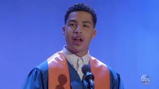 Black-ish season 4 ep22; Commencement speech!