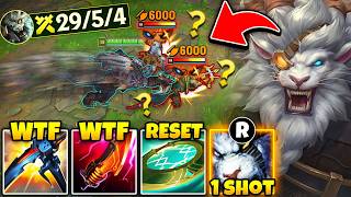 Rengar but I can literally ult every 10 SECONDS with this build (HILARIOUS JUMPSCARES)