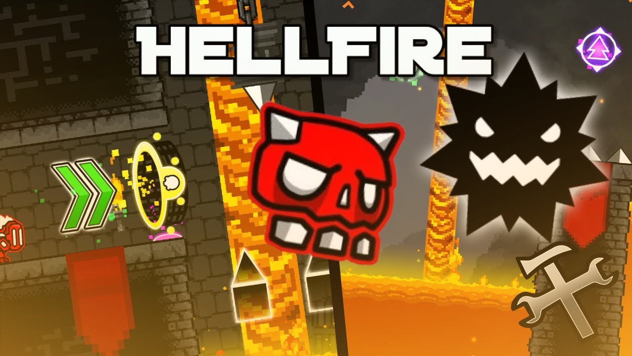 Hellfire Full layout | By Piggy GD