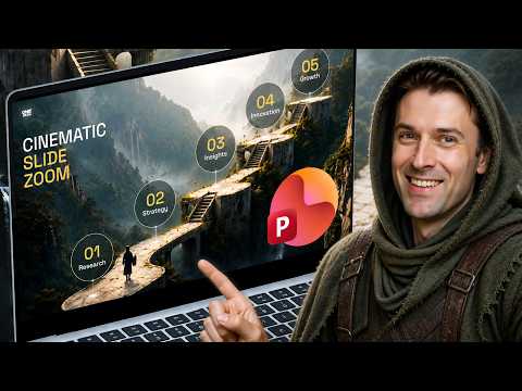 Cinematic Slide Zooms — 99% Won't Believe It's PowerPoint | Part 2