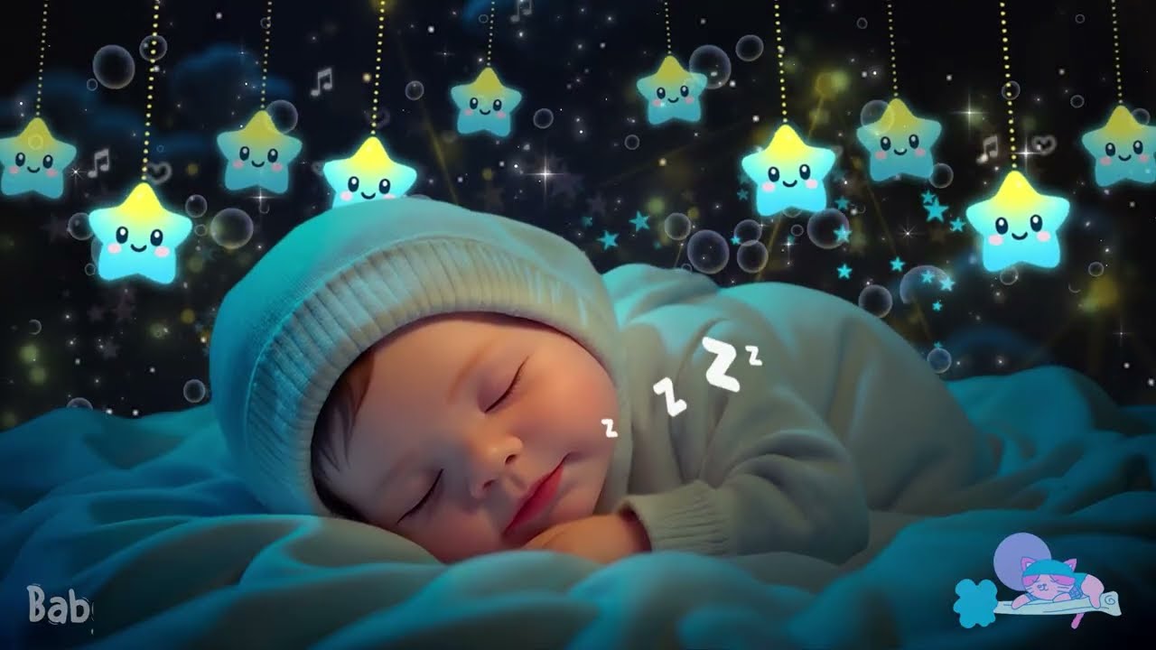 Soothing Baby Sleep Music 🎶 Quick Insomnia Relief 💖 Mozart & Brahms Lullabies ✨