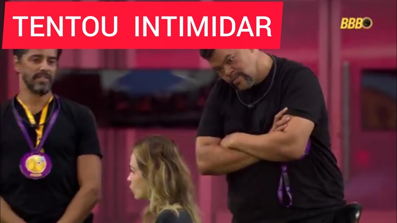 BABU TENTA INTIMIDAR ANA PAULA E ENCARA ELA OLHANDO DE CARA FEIA E ELA DIZ' NÃO TENHO MEDO DE HOMEM