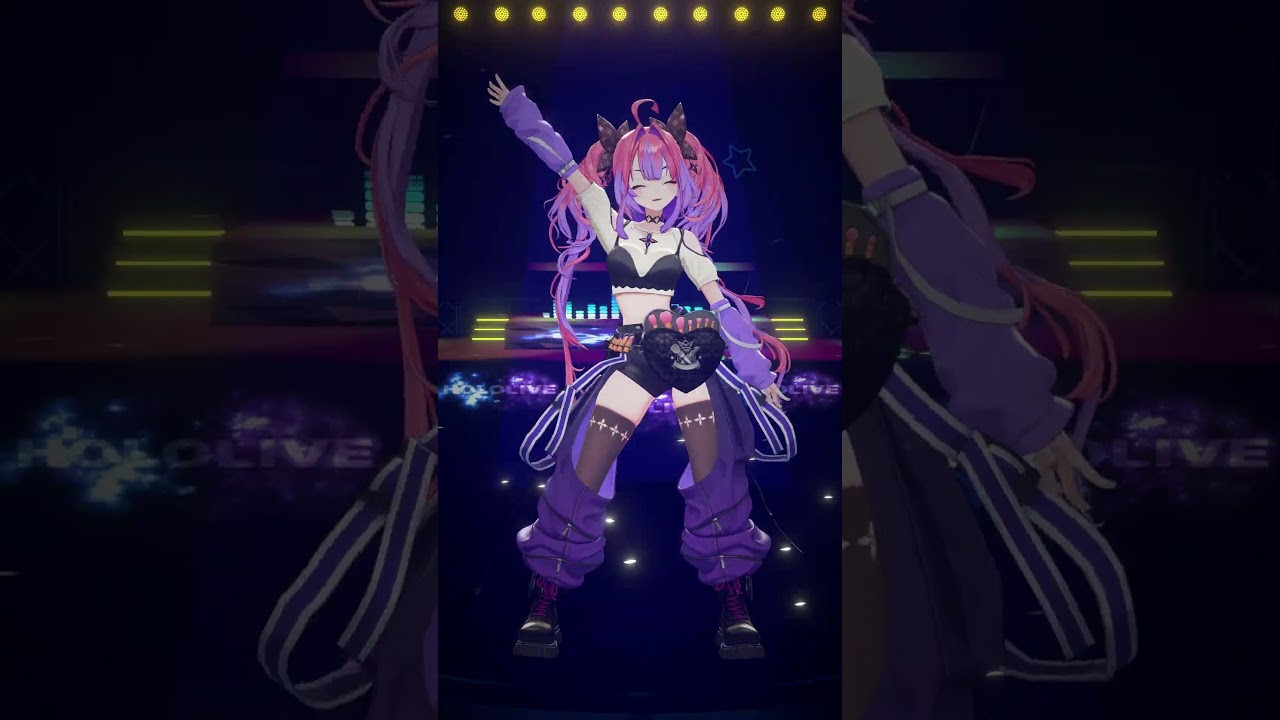 ば・く・れ・つ♡#爆裂愛してる /M!LK【#綺々羅々ヴィヴィ】#vtuber #hololive #dance