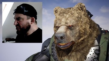 Paragon Characters Cutscene - UE4 face mocap excercise