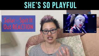 [mv] solar(솔라) _ spit it out(뱉어) | reaction