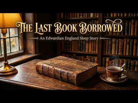 The Last Book Borrowed | An Edwardian England Sleep Story
