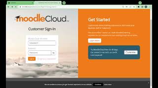 HOW TO CREATE MOODLECLOUD SITE