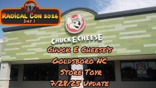 Chuck E Cheese’s Goldsboro NC Store Tour: 7/28/25 Update | Radical Con 2026 Day 1 Chuck E Cheese’s Goldsboro NC Store Tour: 7/28/25 Update | Radical Con 2026 Day 1