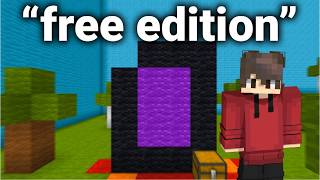 Minecraft Free Edition Speedrun [WR]