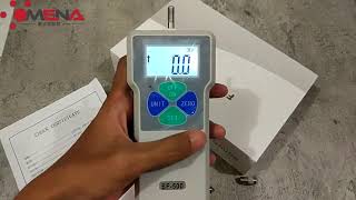 SF 500N LCD Display Digital Portable Force Gauge Pull Push Gauge Dynamometer Tester
