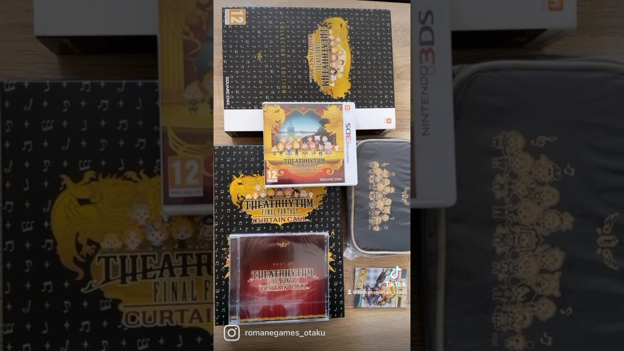 UNBOXING : FINAL FANTASY THEATRYTHM CURTAIN CALL 🎶