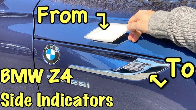 BMW e89 z4 Roof Button Cap Removal Replacement 