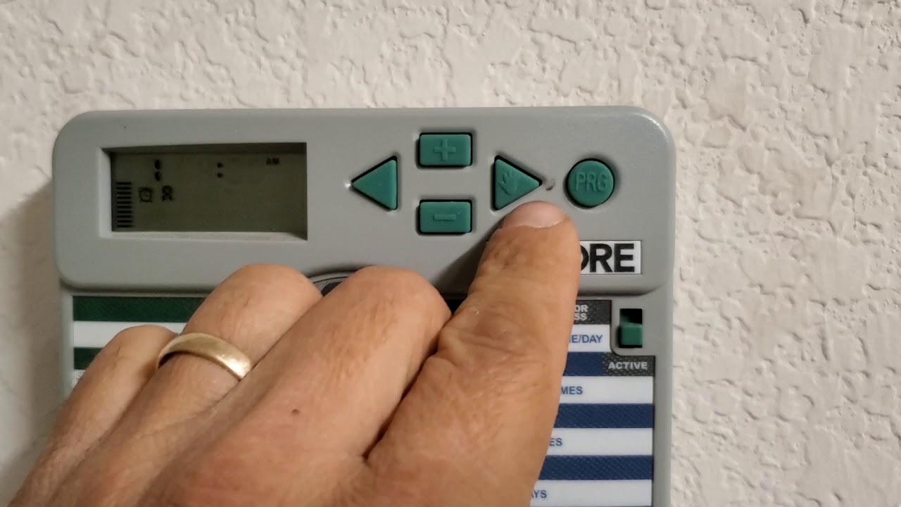 How to Program a Sprinkler System YouTube