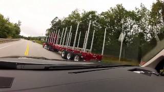 2014 Manac Log Trailer