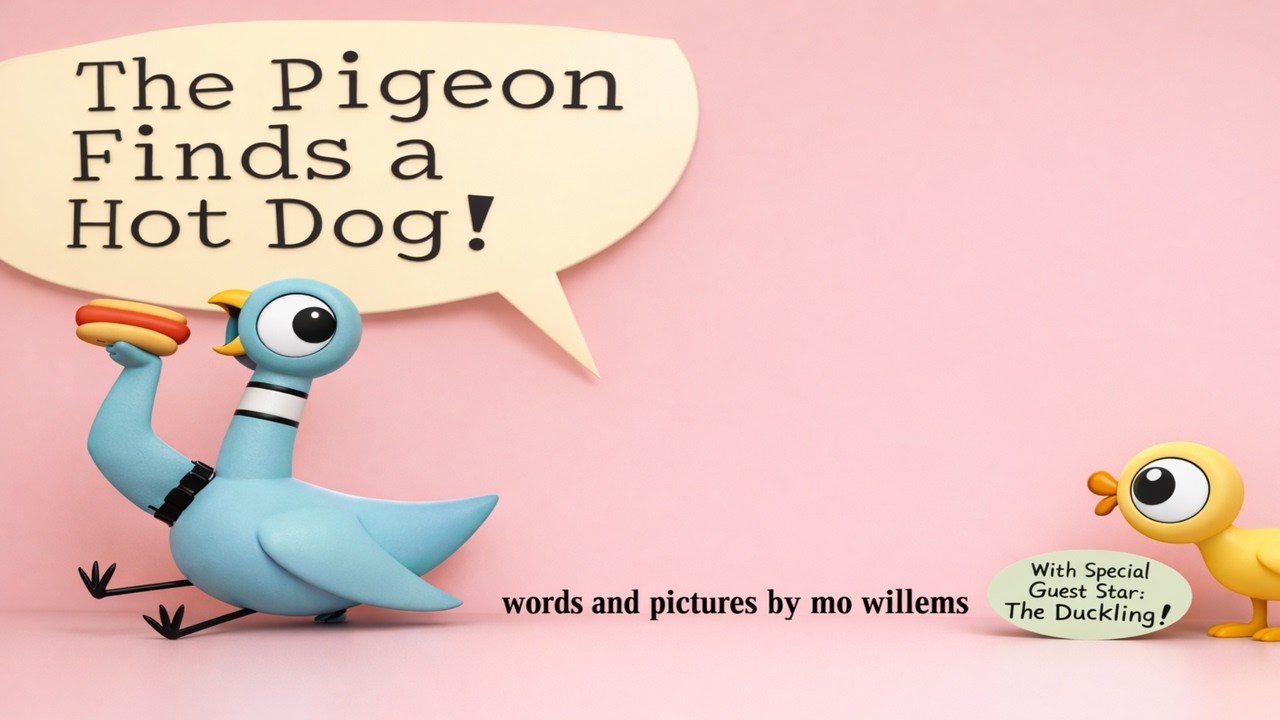 The Pigeon Finds a Hot Dog! 🌭 | Animated Story | Mo Willems