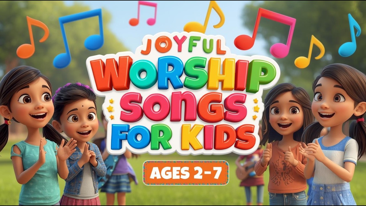 Joyful Worship Songs for Kids Ages 2– |Fun Bible Praise & Sunday School Music#KidsWorship#BibleSongs