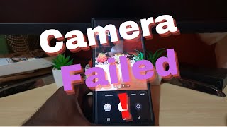 Camera Failed Galaxy S22 Ultra