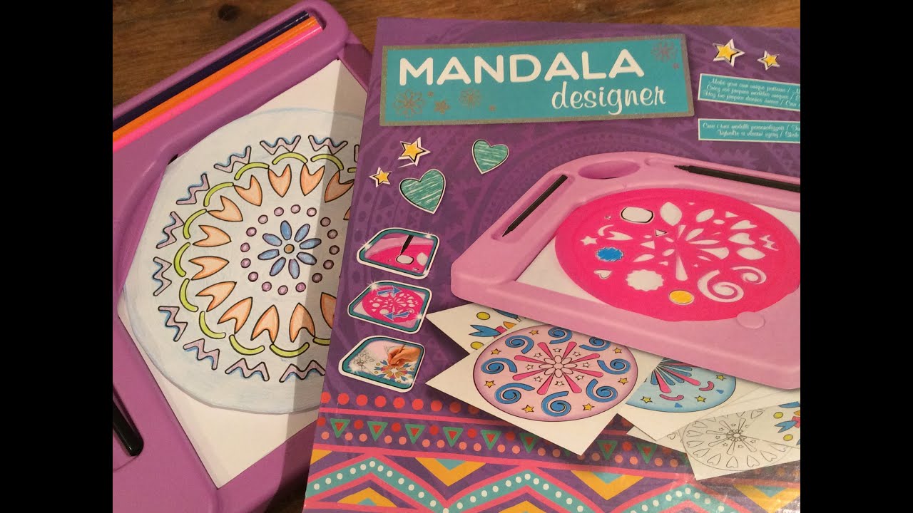 Pence Blind vertrouwen hardop Unboxing en review: Mandala designer (Action) - YouTube