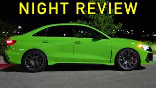 ADVANCED LIGHT SHOW! -- The 2026 Audi RS3 is Impressive at NIGHT! (Headlights, Interior & More)