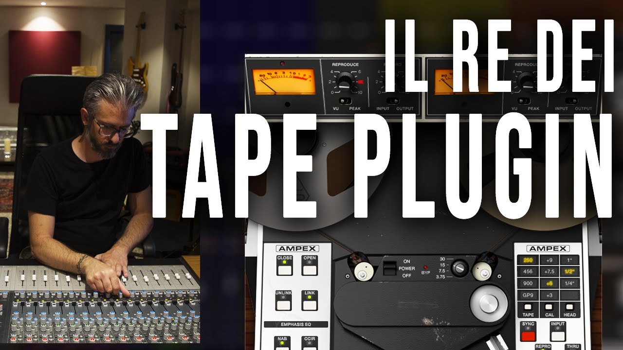 Come usare l' Ampex ATR102 Mastering Tape Recorder plugin di Universal
