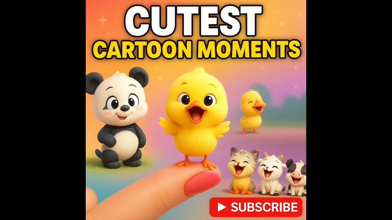 Cutest Cartoon Moments Compilation 🐼🐥🐾 | Panda, Chick & Tiny Animals Shorts++