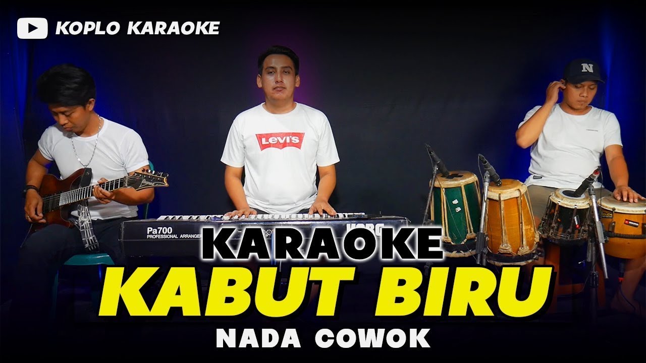 KABUT BIRU KARAOKE NADA COWOK   PRIA VERSI DANGDUT KOPLO PEGON