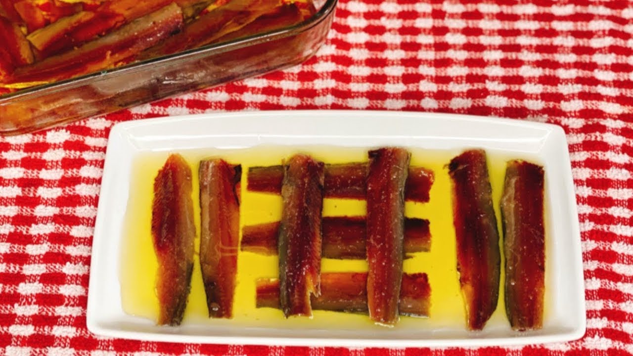 SARDINAS EN SALAZÓN | Sardinas ANCHOADAS | 