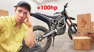 I Gave my Surron 100 Horsepower (fully upgraded)