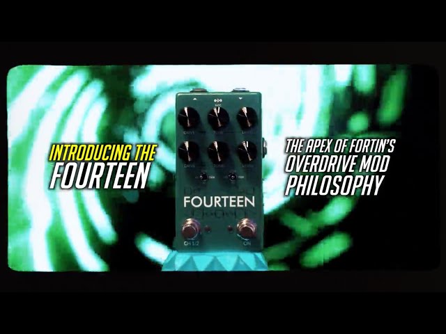 Introducing the Fourteen, the new Dual Boost / Overdrive - YouTube