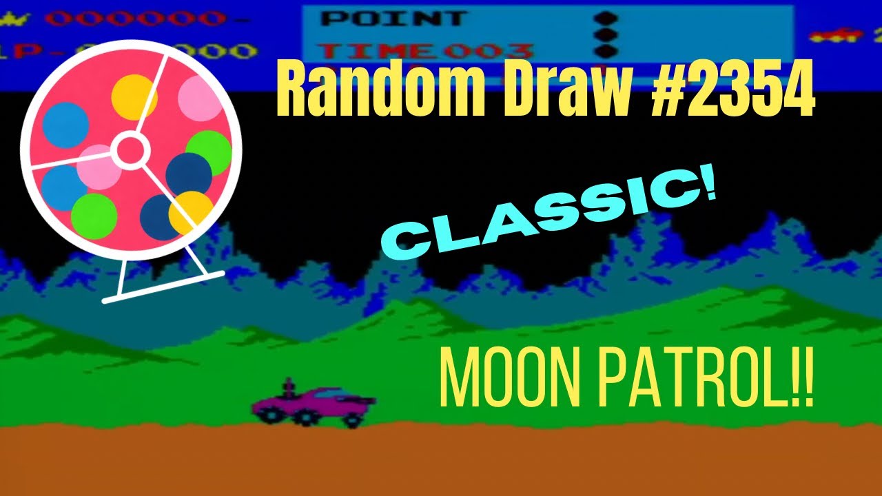 Moon Patrol Was Picked at Random – Arcade Roulette 