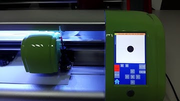 SKYCUT cutting plotter automatically contour cut with camera,circle mark