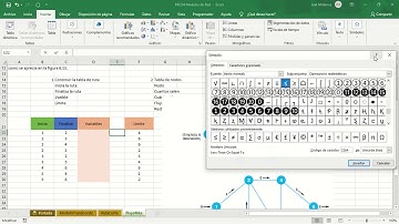 Programación Lineal con Solver de Excel 7: Modelos de Red, Flujo Máximo