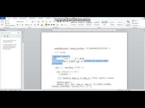 Remapping of image on Ubuntu using  Opencv by c++ - Opencv tutorial 12
