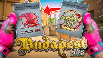 НАКЛЕЙКА ТЕПЕРЬ БРЕЛОК ➤ НОВАЯ АТРИБУТИКА МАЖОР БУДАПЕШТ В CS2