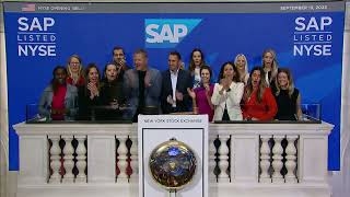 SAP SE (NYSE: SAP) Rings The Opening Bell®